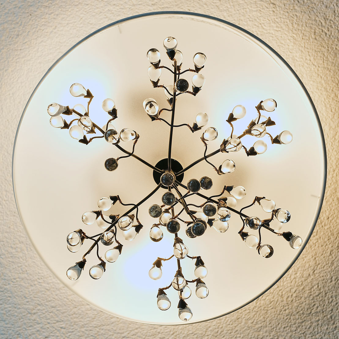 decorative chandelier hung on ceiling